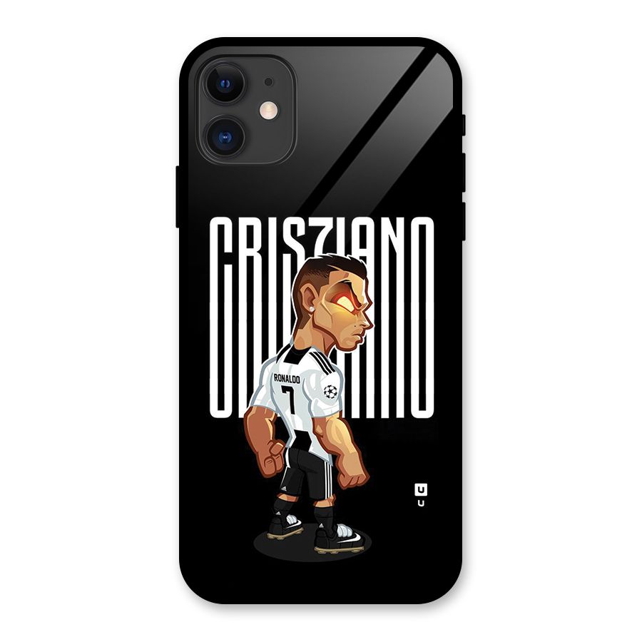 Soccer Star Glass Back Case for iPhone 11