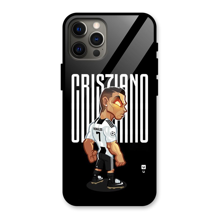 Soccer Star Glass Back Case for iPhone 12 Pro Max