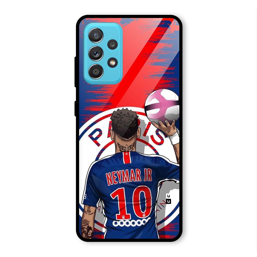 Soccer Star Junior Glass Back Case for Galaxy A52