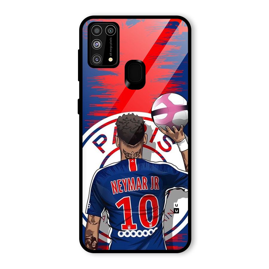 Soccer Star Junior Glass Back Case for Galaxy F41