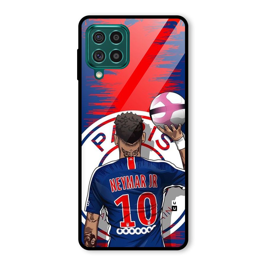 Soccer Star Junior Glass Back Case for Galaxy F62