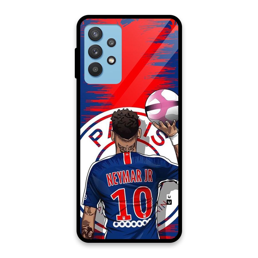 Soccer Star Junior Glass Back Case for Galaxy M32 5G