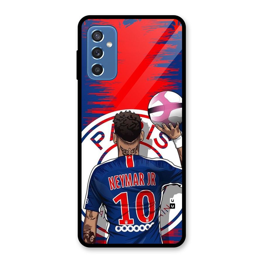 Soccer Star Junior Glass Back Case for Galaxy M52 5G