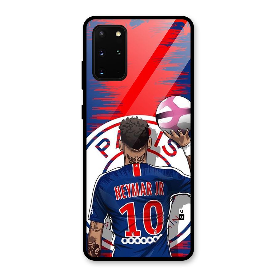 Soccer Star Junior Glass Back Case for Galaxy S20 Plus
