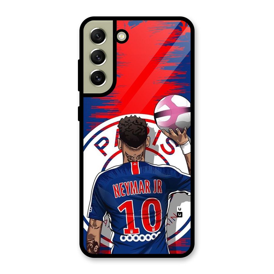 Soccer Star Junior Glass Back Case for Galaxy S21 FE 5G