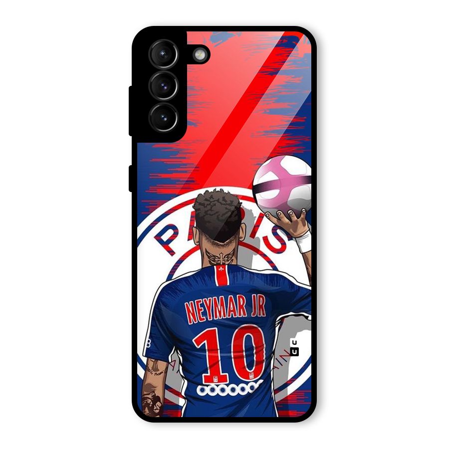 Soccer Star Junior Glass Back Case for Galaxy S21 Plus