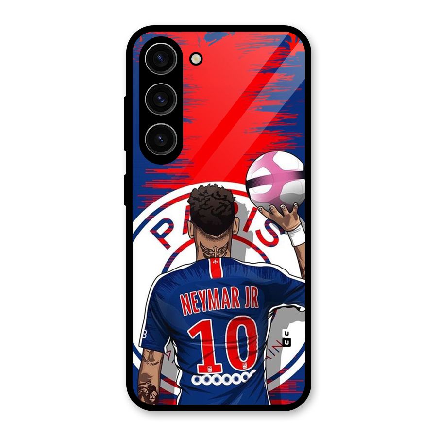Soccer Star Junior Glass Back Case for Galaxy S23