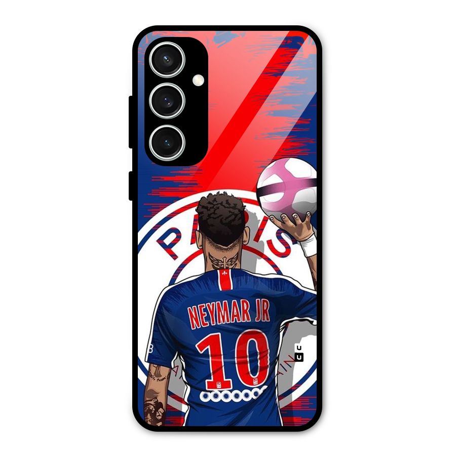 Soccer Star Junior Glass Back Case for Galaxy S23 FE