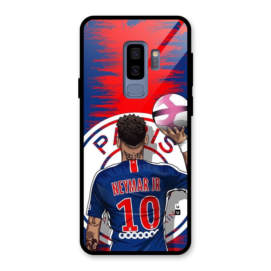 Soccer Star Junior Glass Back Case for Galaxy S9 Plus