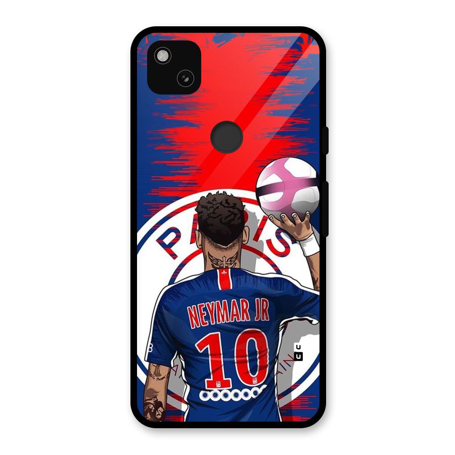 Soccer Star Junior Glass Back Case for Google Pixel 4a