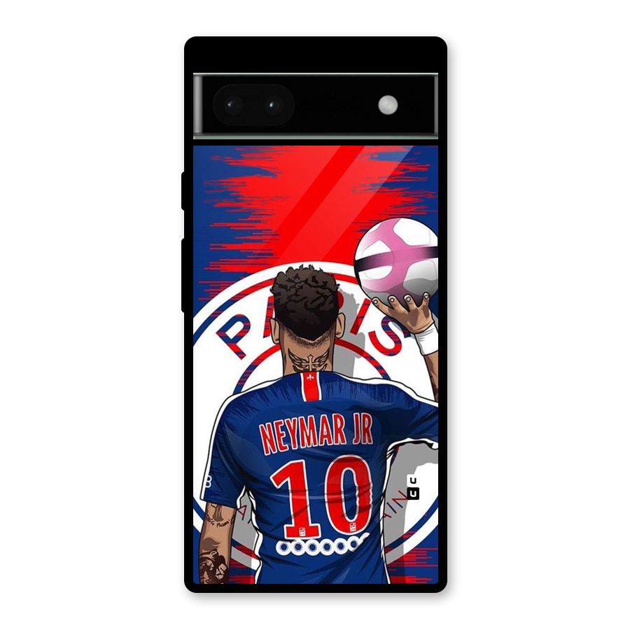 Soccer Star Junior Glass Back Case for Google Pixel 6a