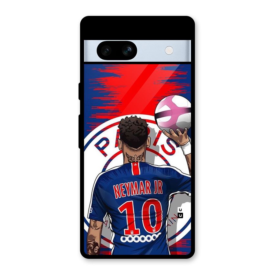 Soccer Star Junior Glass Back Case for Google Pixel 7a
