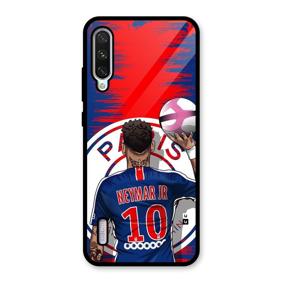 Soccer Star Junior Glass Back Case for Mi A3