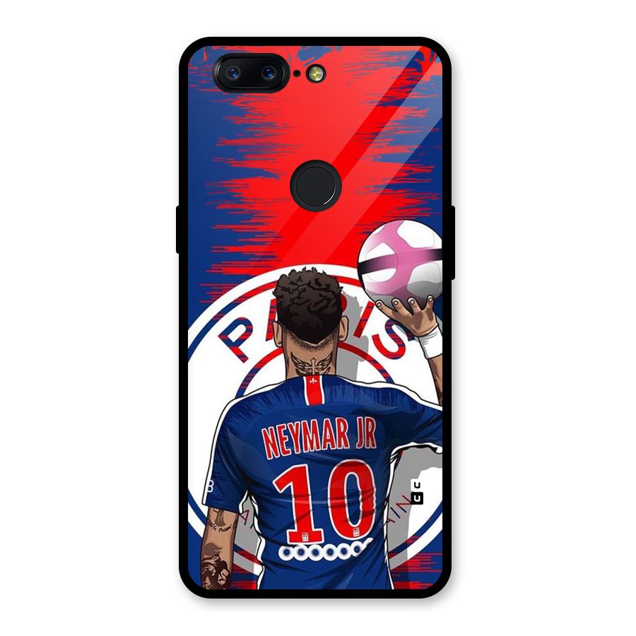 Soccer Star Junior Glass Back Case for OnePlus 5T