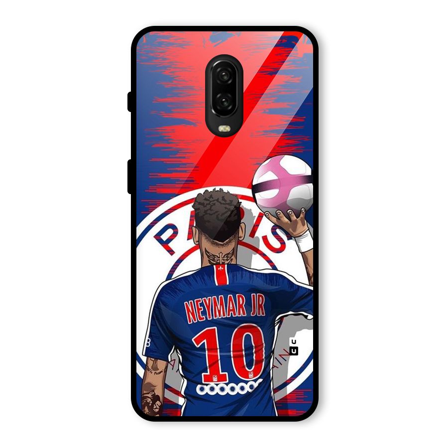 Soccer Star Junior Glass Back Case for OnePlus 6T