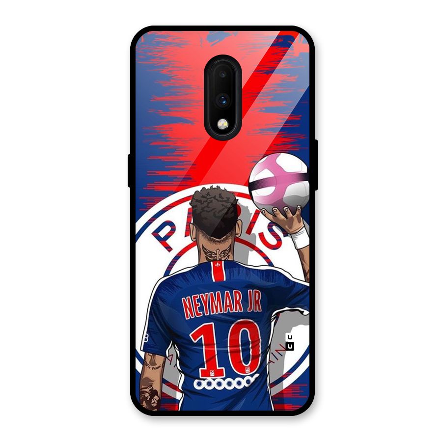 Soccer Star Junior Glass Back Case for OnePlus 7