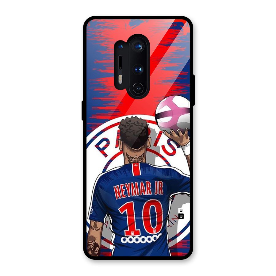 Soccer Star Junior Glass Back Case for OnePlus 8 Pro
