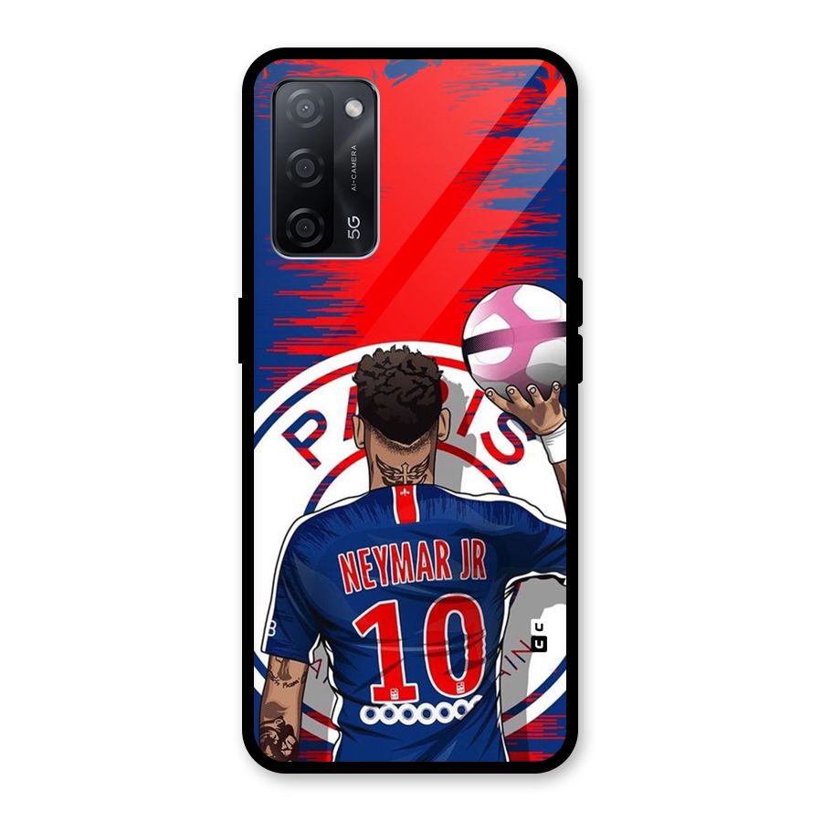 Soccer Star Junior Glass Back Case for Oppo A53s 5G