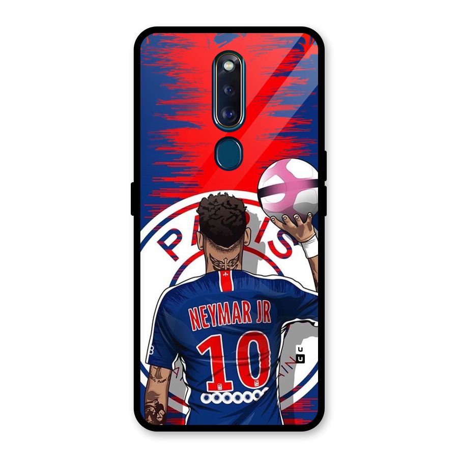 Soccer Star Junior Glass Back Case for Oppo F11 Pro