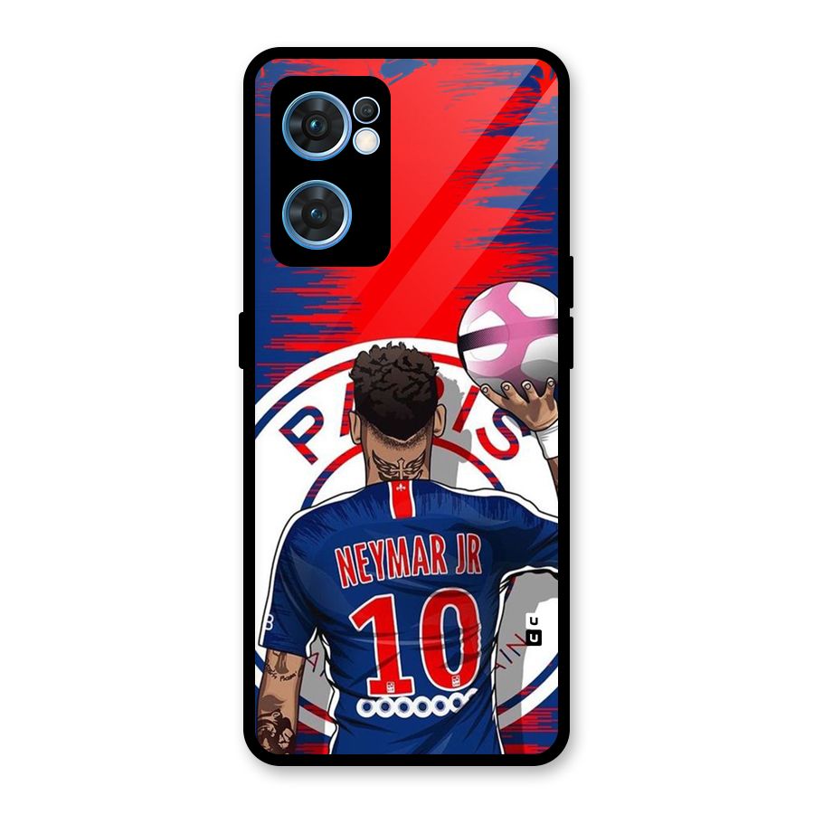 Soccer Star Junior Glass Back Case for Oppo Reno7 5G