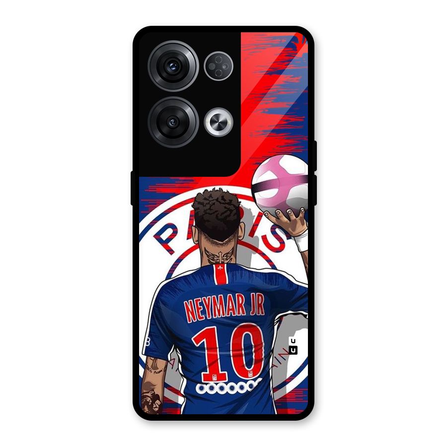 Soccer Star Junior Glass Back Case for Oppo Reno8 Pro 5G