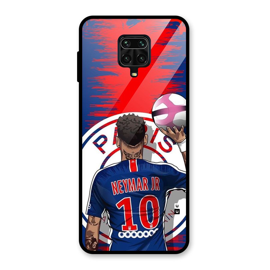 Soccer Star Junior Glass Back Case for Poco M2 Pro