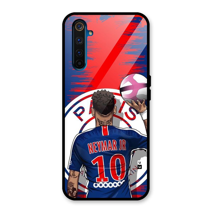 Soccer Star Junior Glass Back Case for Realme 6 Pro