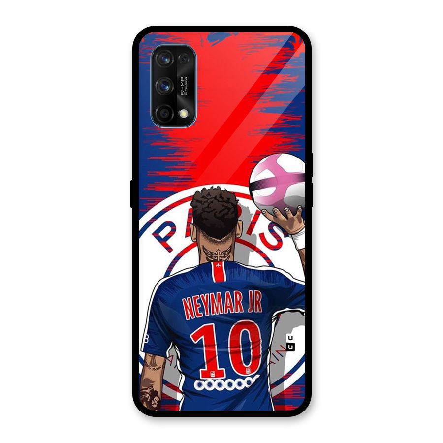 Soccer Star Junior Glass Back Case for Realme 7 Pro