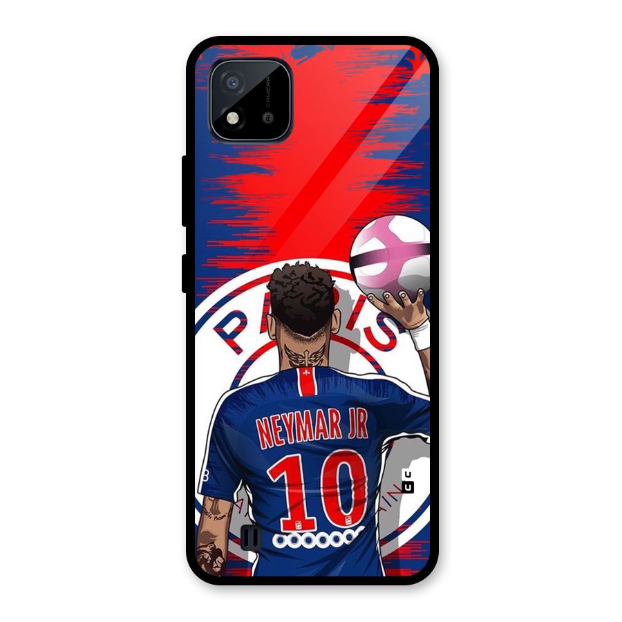 Soccer Star Junior Glass Back Case for Realme C11 2021