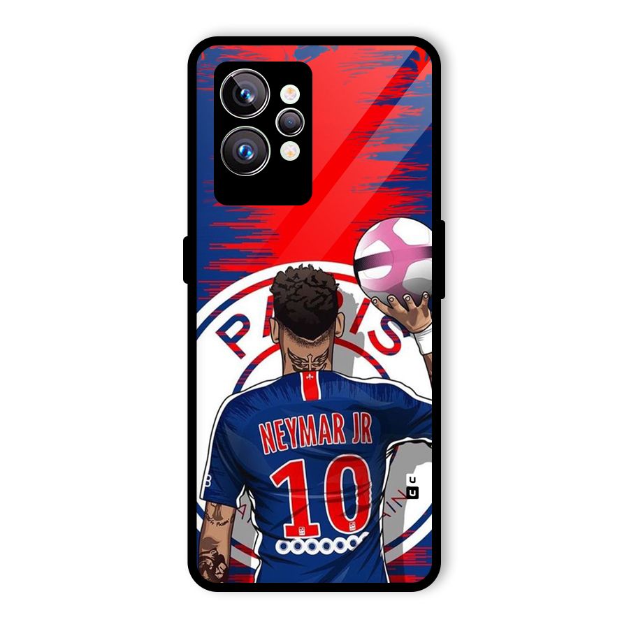 Soccer Star Junior Glass Back Case for Realme GT2 Pro