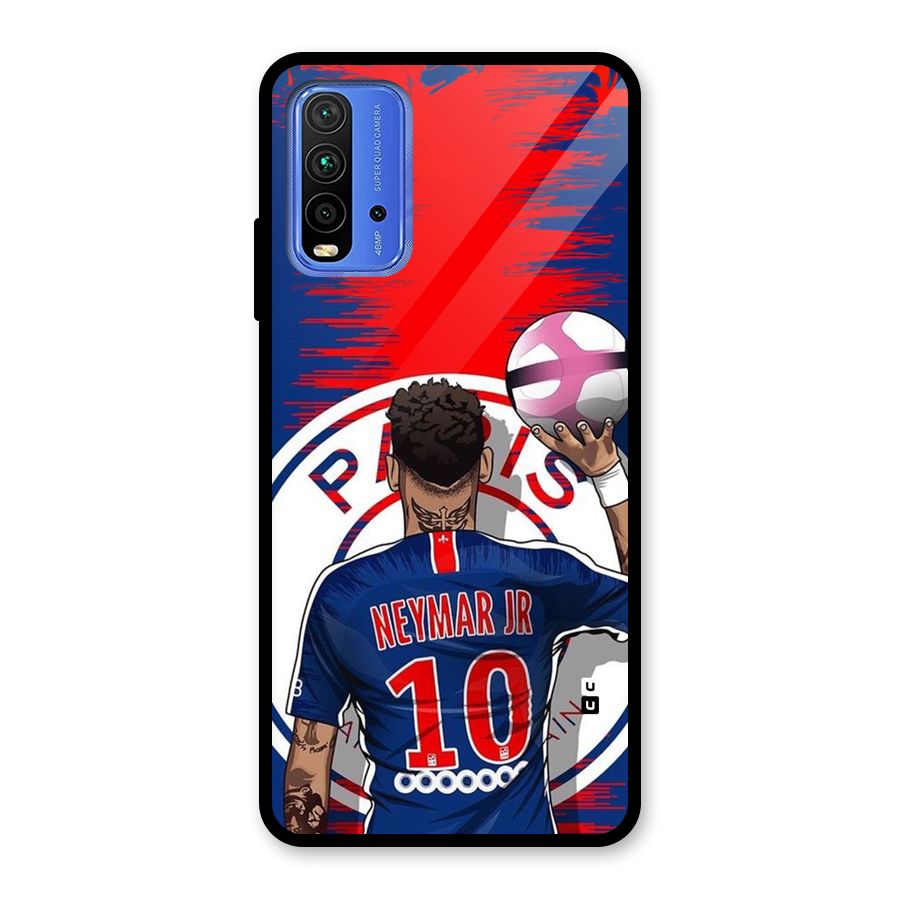 Soccer Star Junior Glass Back Case for Redmi 9 Power