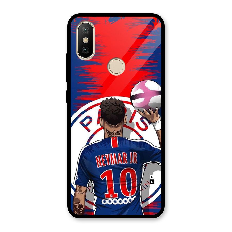 Soccer Star Junior Glass Back Case for Redmi A2