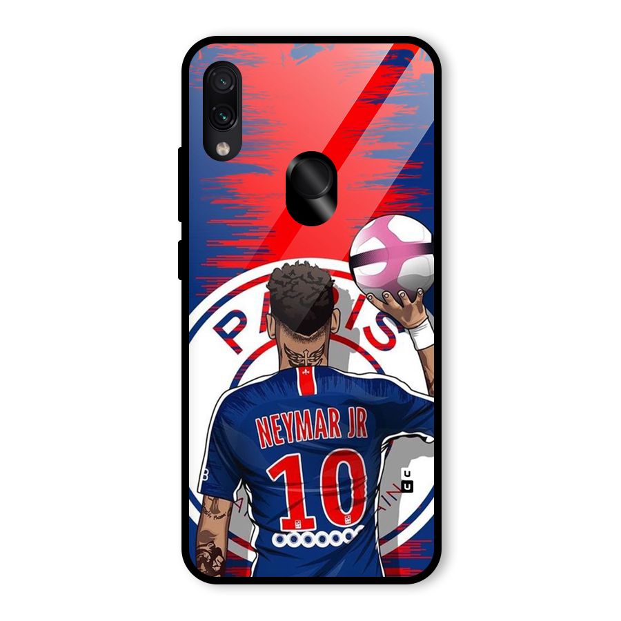 Soccer Star Junior Glass Back Case for Redmi Note 7