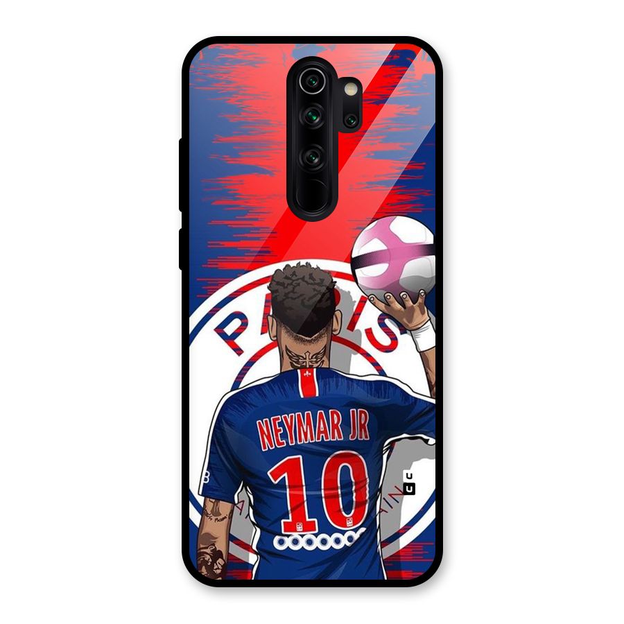 Soccer Star Junior Glass Back Case for Redmi Note 8 Pro