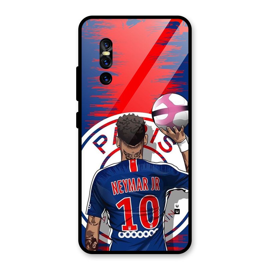Soccer Star Junior Glass Back Case for Vivo V15 Pro