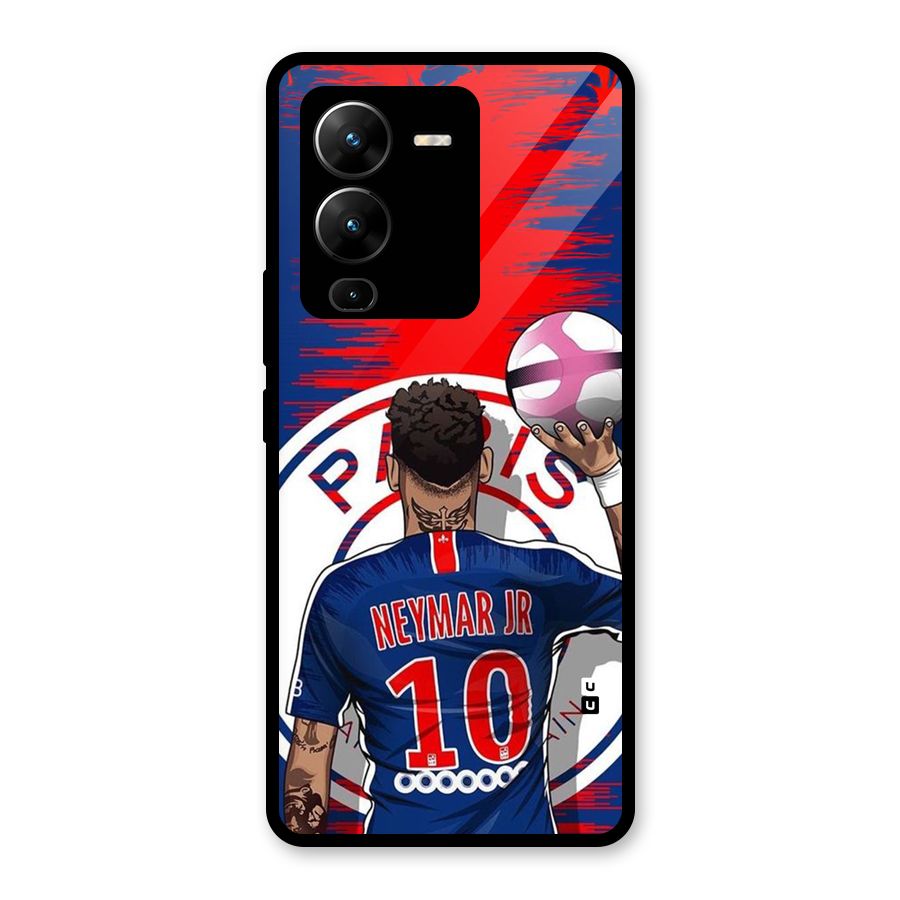Soccer Star Junior Glass Back Case for Vivo V25 Pro