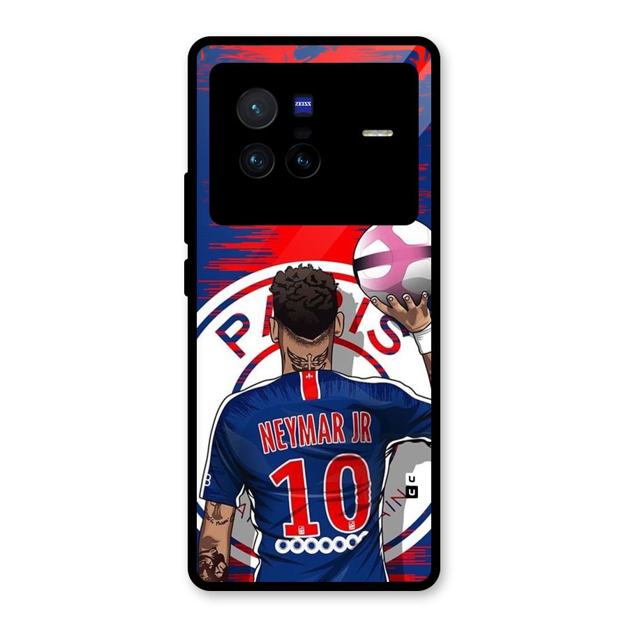 Soccer Star Junior Glass Back Case for Vivo X80