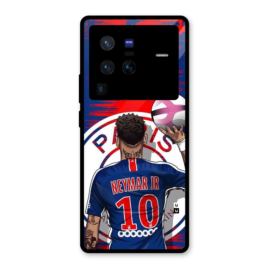Soccer Star Junior Glass Back Case for Vivo X80 Pro