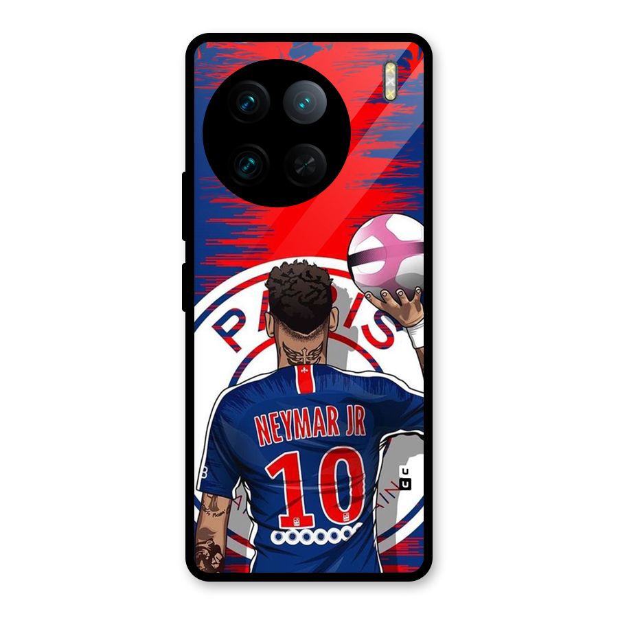 Soccer Star Junior Glass Back Case for Vivo X90 Pro