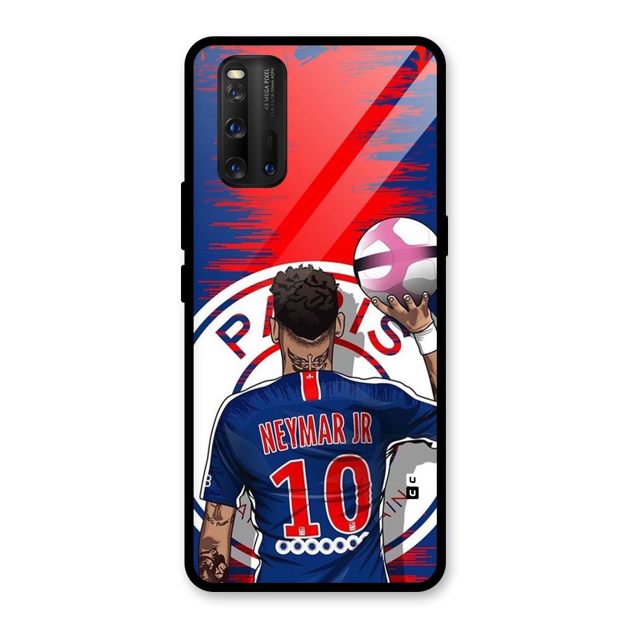 Soccer Star Junior Glass Back Case for Vivo iQOO 3
