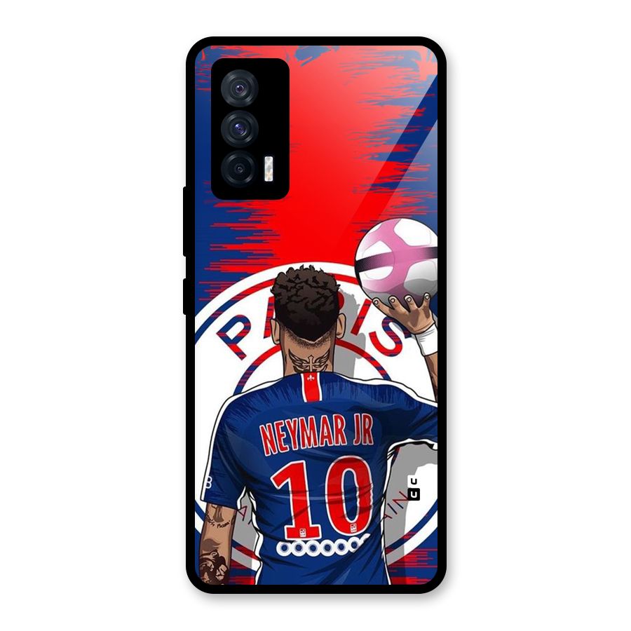 Soccer Star Junior Glass Back Case for Vivo iQOO 7 5G
