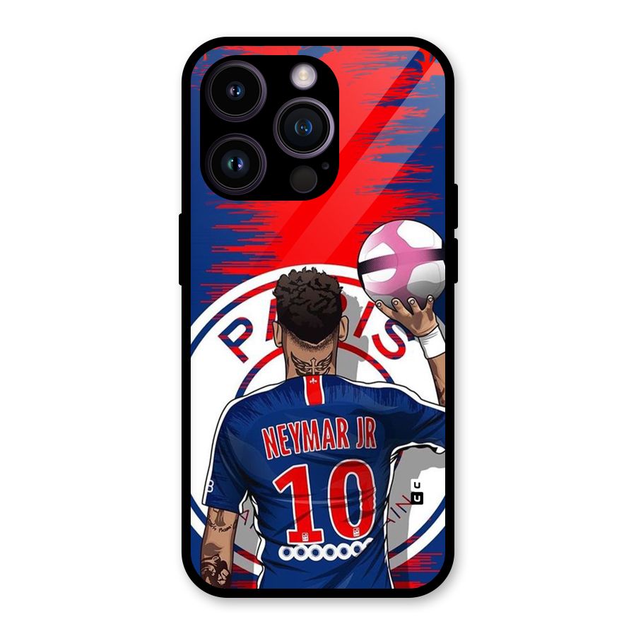 Soccer Star Junior Glass Back Case for iPhone 14 Pro
