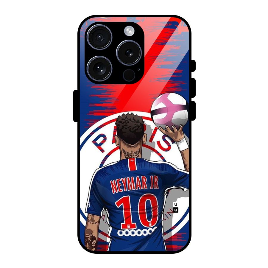 Soccer Star Junior Glass Back Case for iPhone 15 Pro