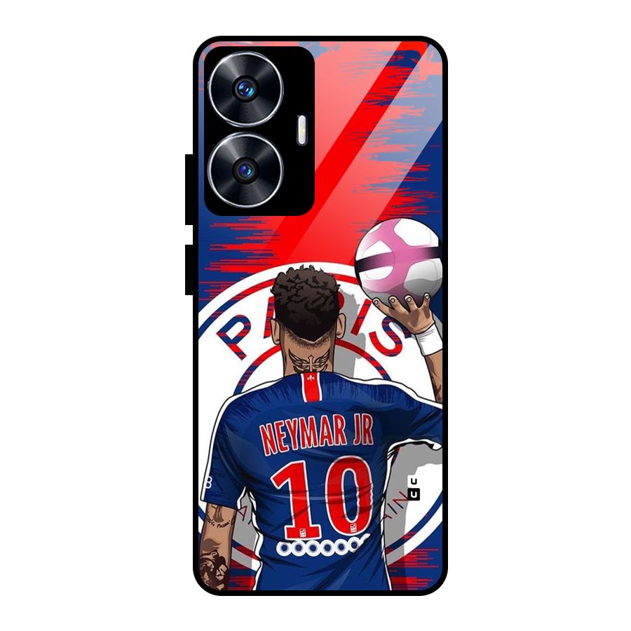 Soccer Star Junior Glass Back Case for realme C55