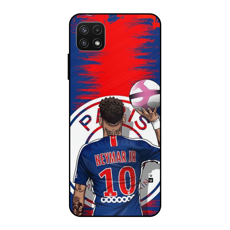 Soccer Star Junior Metal Back Case for Galaxy A22 5G