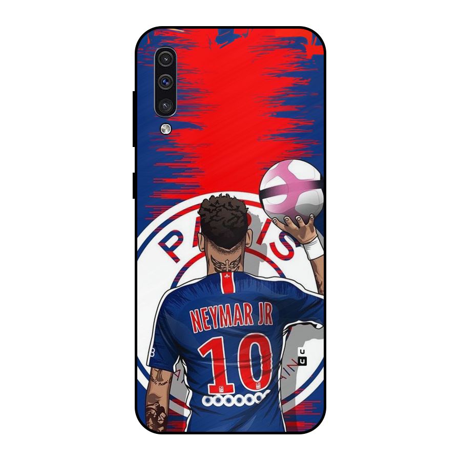 Soccer Star Junior Metal Back Case for Galaxy A50