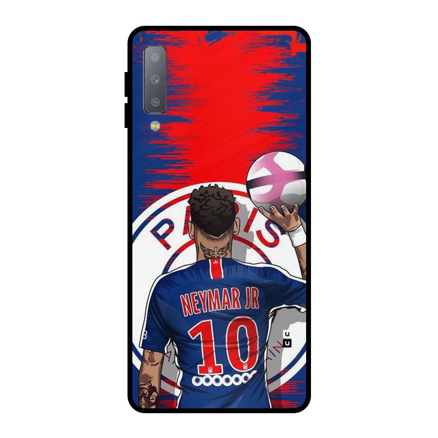 Soccer Star Junior Metal Back Case for Galaxy A7 (2018)