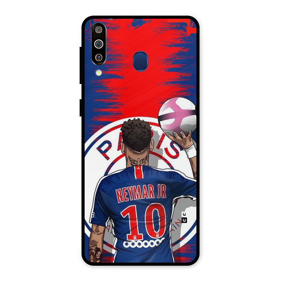 Soccer Star Junior Metal Back Case for Galaxy M30