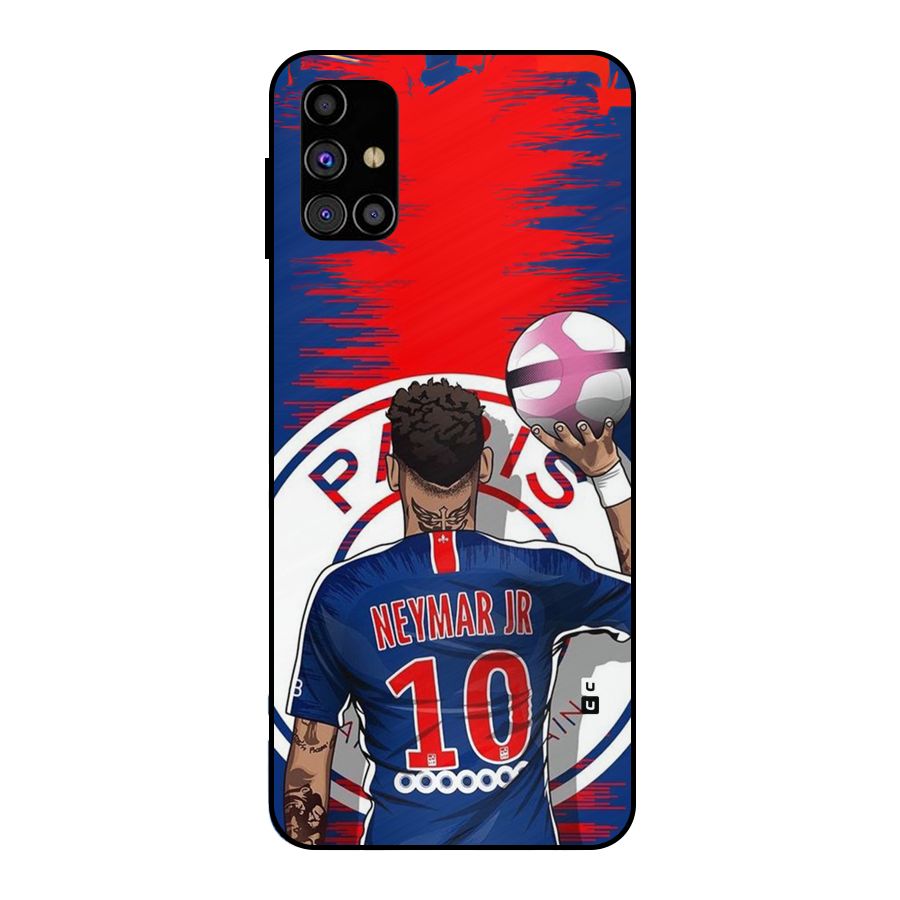 Soccer Star Junior Metal Back Case for Galaxy M31s