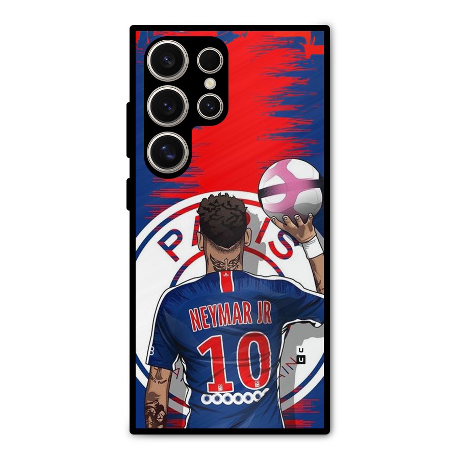 Soccer Star Junior Metal Back Case for Galaxy S24 Ultra
